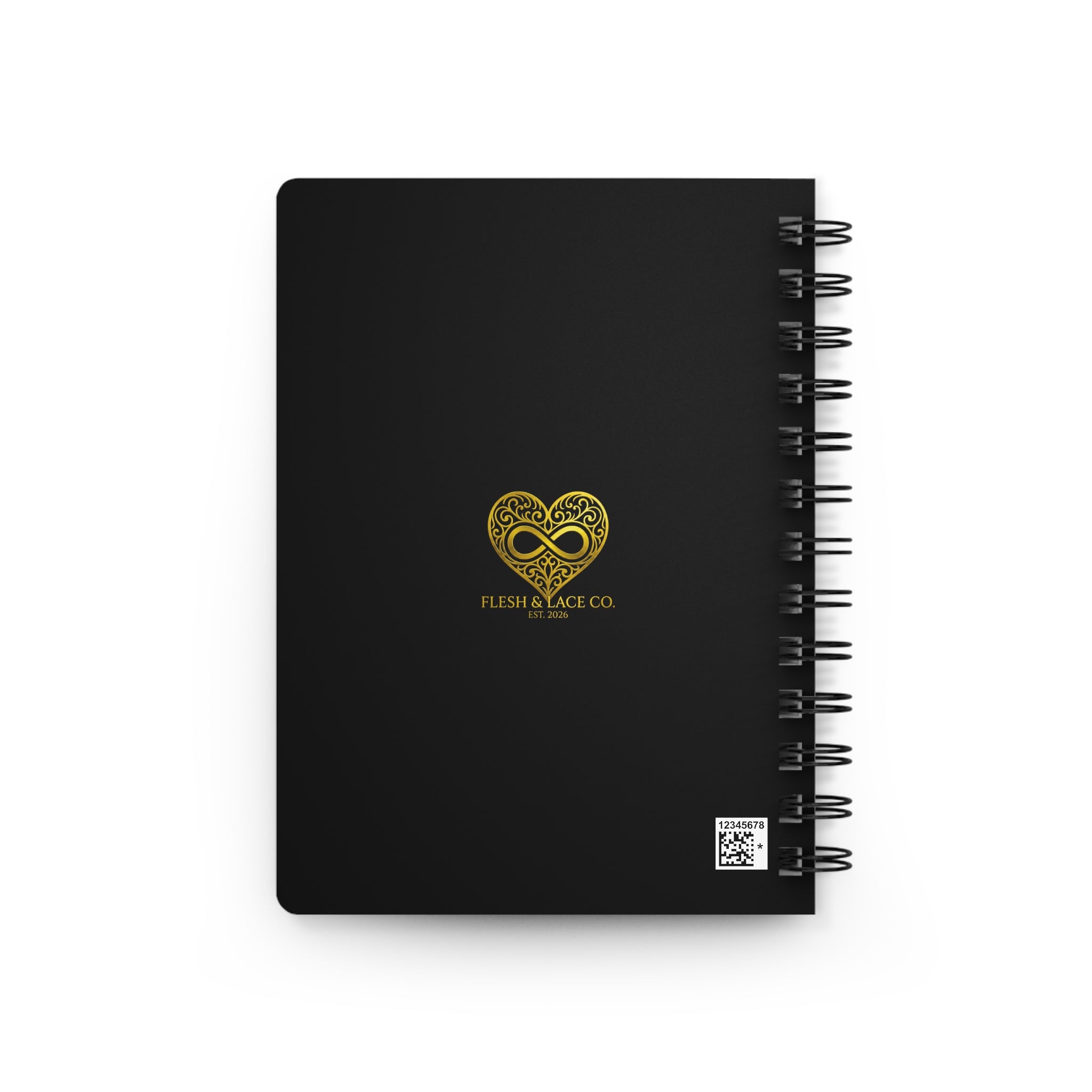 Gold Heart Monogram Journal